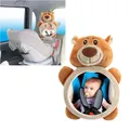 Rétroviseurs arrière pour bébé siège arrière de voiture de sécurité miroir facile à voir pour bébé