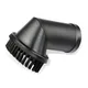 M2EE Universal Round Brush Head Soft Nylon Bristles Dust Brush for Vacuum Cleaners with an Inner