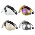 W lunettes 3 Snap 2022 bouclier de casque avec charnière rabattable pour TORC T50 Moto Vintage
