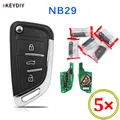 EllYDIY 3 Bouton Multi-fonctionnel Télécommande NB29 NB Série Universel pour KD900 KD-X2 KD-MAX Tout