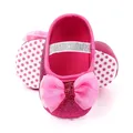 Chaussures d'automne en cuir PU pour bébé garçon et fille chaussures de princesse avec frange et