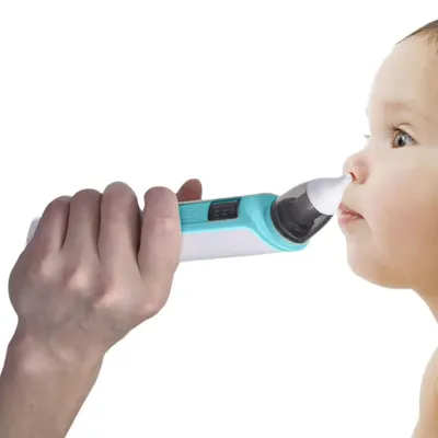 Aspirateur Nasal réglable pour bébé nettoyeur de nez à aspiration réglable nouveau-né hygiène de