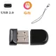 JASTER-Mini clé USB étanche clé USB mignonne clé USB super noire 4 Go 8 Go 16 Go 32 Go 64 Go