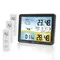 Protmex-Hygromètre de prévision numérique avec 3 capteurs sans fil station météo 20C température