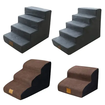 Escaliers pour animaux de compagnie en mousse haute densité rampes d'escalade échelle compressée