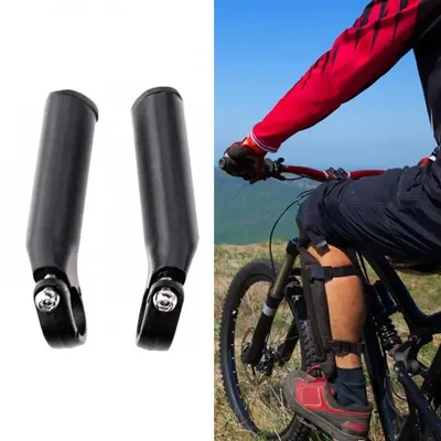 Extrémité de guidon de vélo plia...