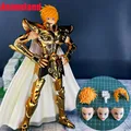 Saint Seiya Myth Cloth EX Leo/Lion Regulus Tête Sculpture/3 Visages+Cheveux The Lost Canvas/LC