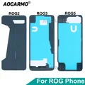 Aocarmo – autocollant de couverture de batterie arrière pour ASUS ROG pour téléphone II 2 3 5 ROG