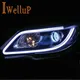 Lampe de jour LED flexible bande de tube DRL feux de jour clignotants Angel Eyes clignotants