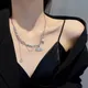 Colliers de poupées de chien de dessin animé mignon pour femmes pull de luxe léger bijoux hip hop