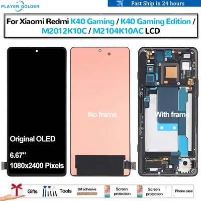 Écran LCD OLED d'origine pour Xiaomi Redmi K40 Gaming Edition écran tactile assemblage de