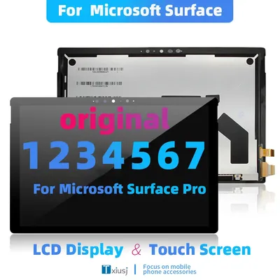 Écran tactile LCD pour Microsoft Surface Pro 1 3 4 5 6 7 100% testé 1866 testé nouveau 1807