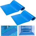 Tapis d'échelle de piscine bleu tapis de marche de protection à Texture antidérapante 9.06 pouces