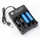Chargeur de batterie Li-Ion 4.2V 18650 indépendant USB électronique Portable 18650 18500
