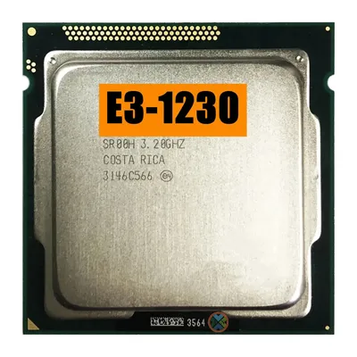 Xeon e3 1230 E3-1230 E3 1230 SR00H 3.20GHz/ 8MB/façades Core Lincome 1155 Processeur CPU