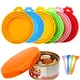 Ensemble de couvercles universels en silicone pour animaux de compagnie couvre-canettes canettes