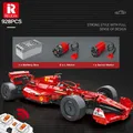 Reobrix-Modèle de voiture technique F1 blocs de construction de voitures de course de nuit briques