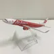 JASON TUTU – maquette d'avion 16cm jouet en métal moulé modèle d'avion AirAsia A320 Boeing 737