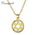 Dawapara – collier étoile de David pour hommes pendentif Magen David bijoux Judaica