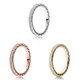 Bijoux en argent Sterling 925 avec anneaux en cristal pour femmes bijoux de fête de mariage