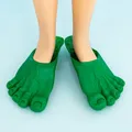 Pantoufles de Costume de Cosplay pour Garçons Chaussures de Fantôme Pieds Nus Pieds Verts pour