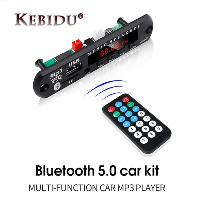 Carte décodeur de lecteur MP3 9V-12V Module sans fil Bluetooth 5.0 lecteur MP3 TF Radio USB pour