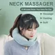 Oreiller de Massage Cervical électrique pétrissage chauffant en forme de U oreiller de voyage