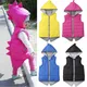 Veste sans manches pour enfants manteau à capuche dinosaure pour filles et garçons manteau