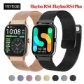 Haylou – Bracelet à boucle magnétique en acier inoxydable pour montre connectée RS4/Haylou GST en