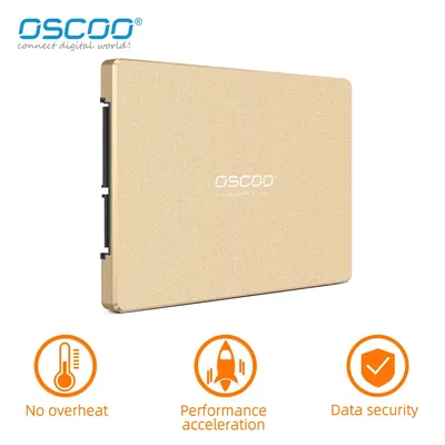 OSCOO – disque dur SSD SATA III de 128 go 256 go 512 go 2.5 go pour ordinateur portable et de