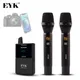 EYK EW-C102 touristes canaux UHF sans fil déterminer Microphone avec fonction de moniteur pour