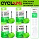 CYCLAMI-Chambre à Air Ultralégère en TPU pour Vélo de Route Kit de Patch Longueur de Valve