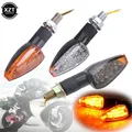 Clignotants LED universels pour moto clignotant arrière indicateur de clignotant feu arrière pour