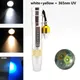 Lampe de poche LED UV 3 en 1 365nm lumière blanche et jaune torches ultraviolettes bijoux
