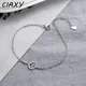 CIAXY – Bracelets couleur argent en Zircon pour femmes et filles petits bijoux frais doux petit