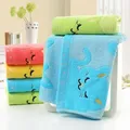 Serviette de bain en coton pour bébé gant de toilette doux pour enfants serviette de bain pour