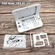 Coque de remplacement pour console 3DS LL/XL boîtier blanc plaque frontale couvercle