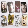 Coque de téléphone Bullterrier Bull Terrier Dog coque en TPU souple pour iPhone 15 14 11 12 13 Pro