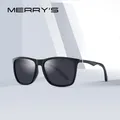 MERRYS-Lunettes de soleil polarisées en alliage d'aluminium pour hommes lunettes de sport lunettes