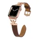 Bracelet sport en cuir de lézard pour Apple Watch D strucmetal 8 7 6 5 4 iWatch 8 ultra