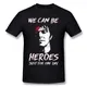 We Can Be Recognition FC Shirt pour homme Bowie Smoking T-shirt basique à manches courtes Cadeau