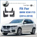 Garde-Boue Avant et Arrière pour BMW X5M F15 2014-2018 Accessoire de Voiture 4 Pièces