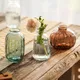 Mini vase en verre simple pour la décoration de la maison bouteille d'aromathérapie fleur