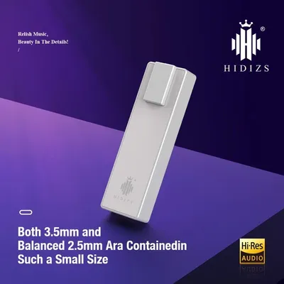 Hidizs – amplificateur de casque Mini USB DAC S9 PRO 768kHz PCM 2.5/3.5mm sortie 200Mw décodeur