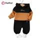 PatPat-Ensemble sweat à capuche et pantalon de survêtement pour bébé garçon 95% coton manches