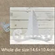 XLDesign – moule de découpe en métal support de trépied en dentelle décoration de scrapbook carte