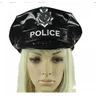 Chapeau de police noir cosplay chapeau militaire de police casquette uniforme de police chapeau