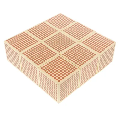 Jouets de développement Montessori pour enfants 9 pièces mille cubes