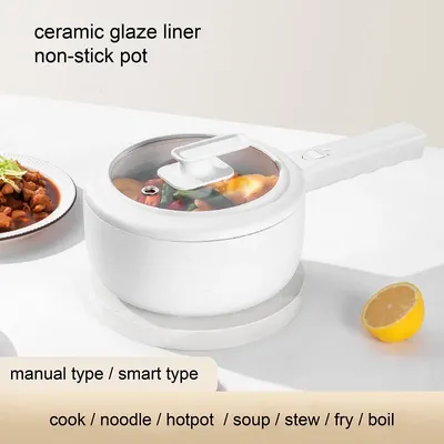 Marmite électrique domestique nouilles instantanées petite cuisinière électrique multifonction