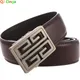 Ceinture marron décontractée pour homme structure automatique environnement business taille 2024